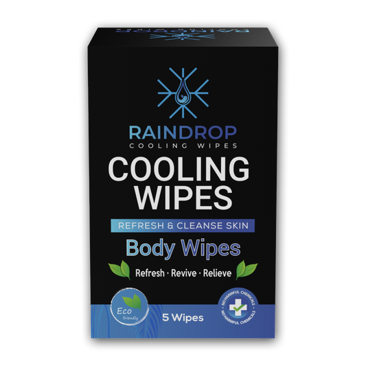 Rain Drop Cooling Wet Wipes